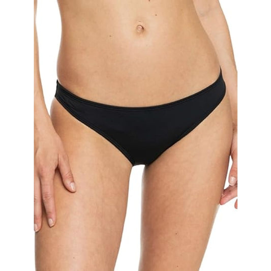 Roxy Juniors Beach Classics High-Leg Anthracite Black Bikini Bottoms