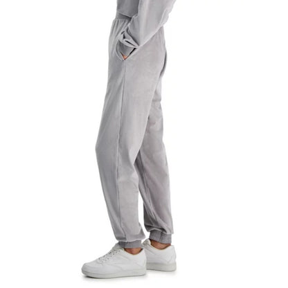 Grayson Threads, The Label Juniors High-Rise Velour Joggers Gray
