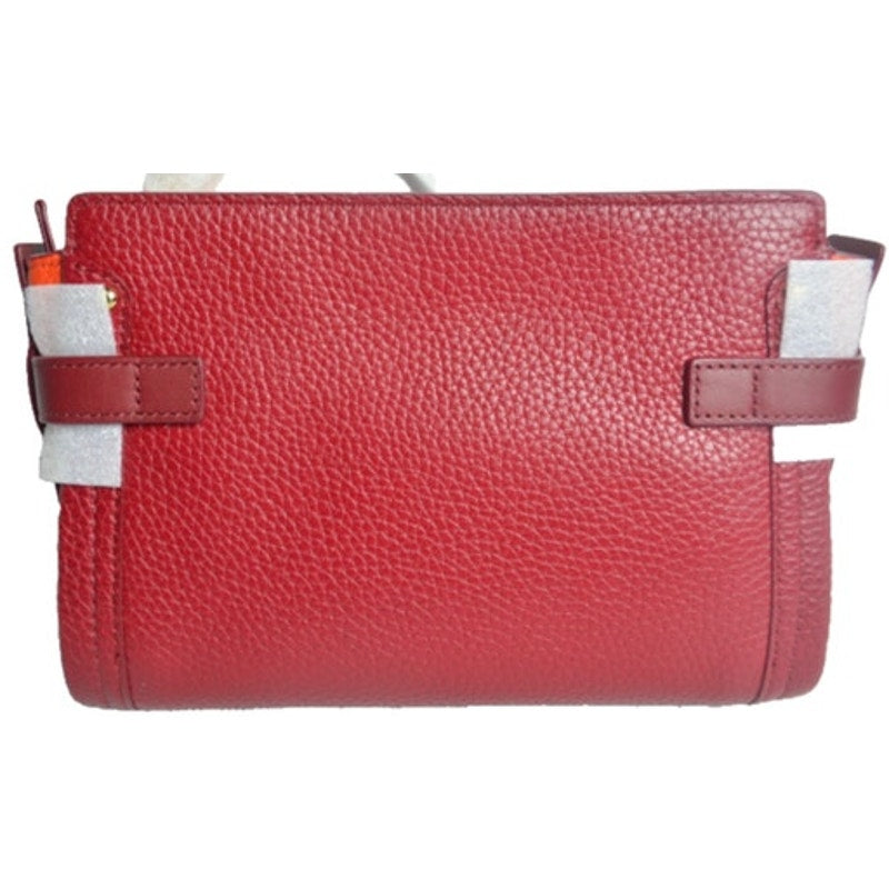 COACH SWAGGER COLORBLOCK Convertible Clutch Crossbody Black Cherry