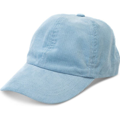 JENNI Women's Corduroy Baseball Cap In Blue