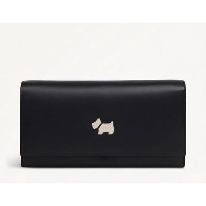 Radley London Heritage Flap Wallet in Black Leather