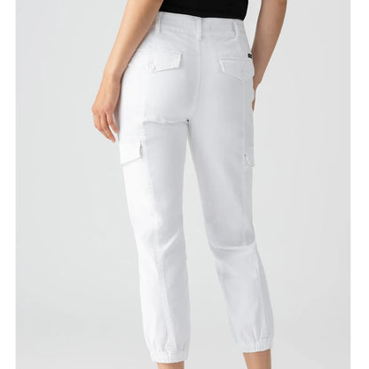 Sanctuary Ladies Rebel Cargo Pants Brilliant White