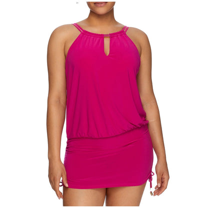 Magicsuit  Plus Size Susan One Piece In Ruby (Hot Pink)