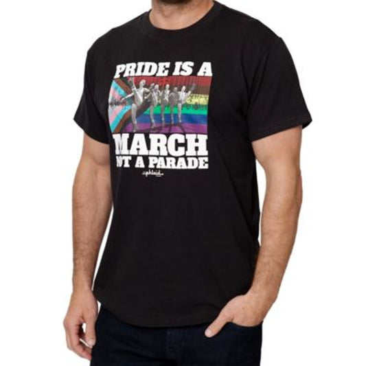 The Phluid Project Unisex Cotton Pride is a March Graphic Crewneck T-Shirt