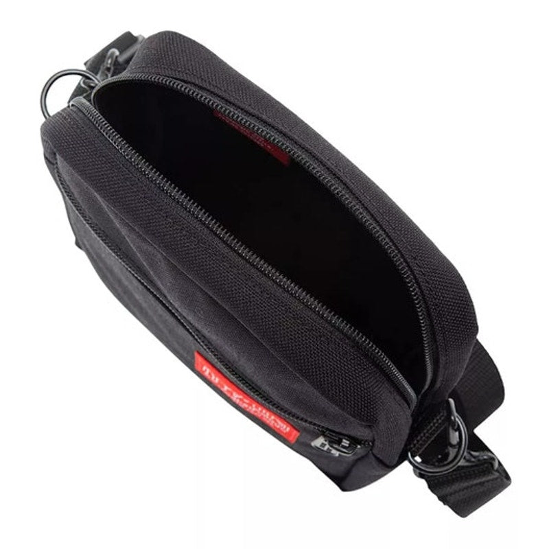 Manhattan Portage Signature "Emblem City Lights" Crossbody Bag in Navy Blue