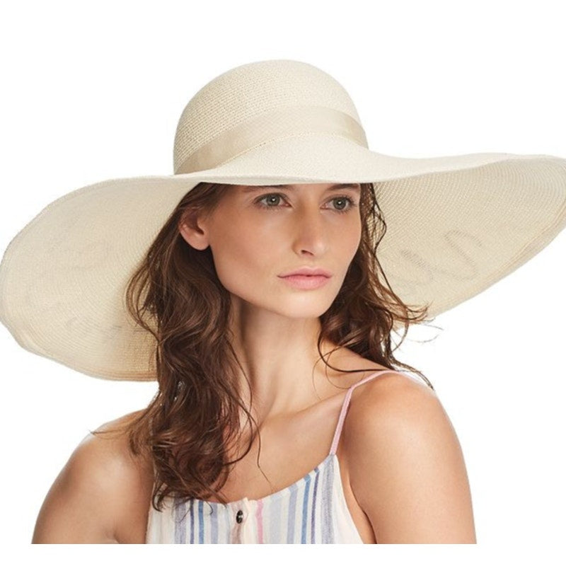 Eugenia Kim Ladies Cream "Walking on Sunshine" Sequin Sun Hat, OS