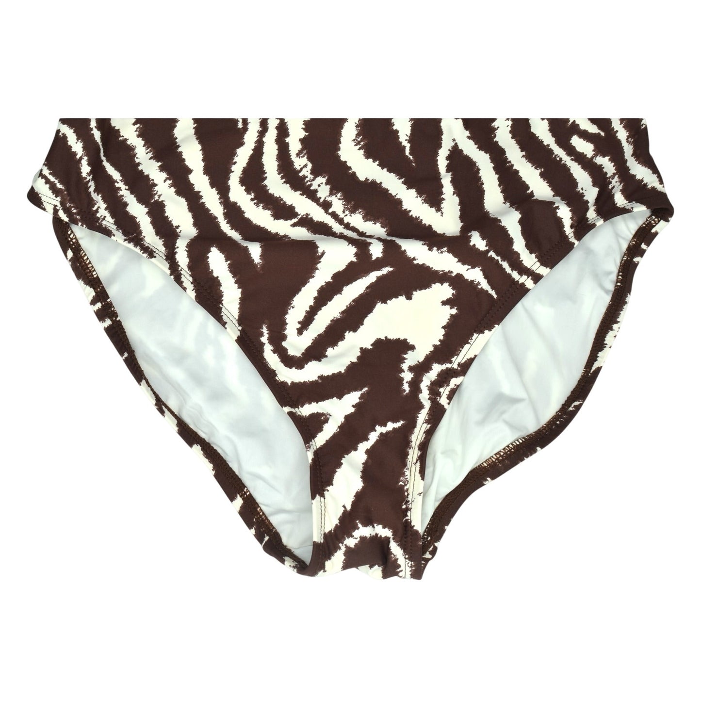 La Blanca Fierce Lines Multi-Strap Cross-Back One Piece In Java Animal Print