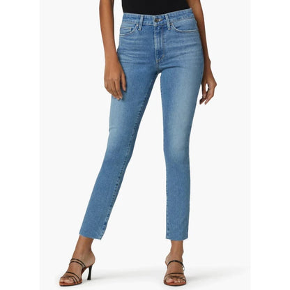 JOE'S JEANS THE LARA MID RISE CIGARETTE CROP CUT HEM CALLIOPE