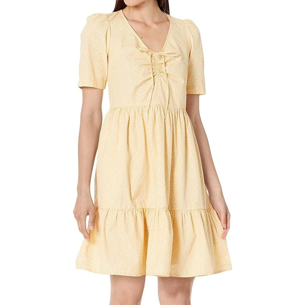 Levi's Women's Marcella Cotton Short Sleeve "Evelyn" Trapeze Dress