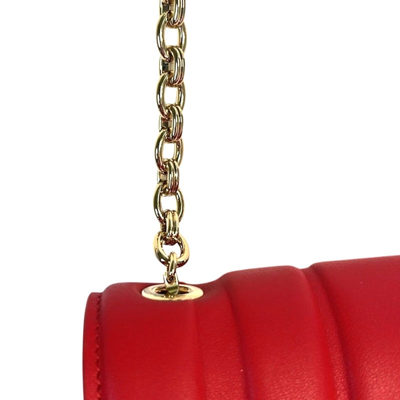 Ferragamo Women's New Gancini Crossbody Bag In Flame Red