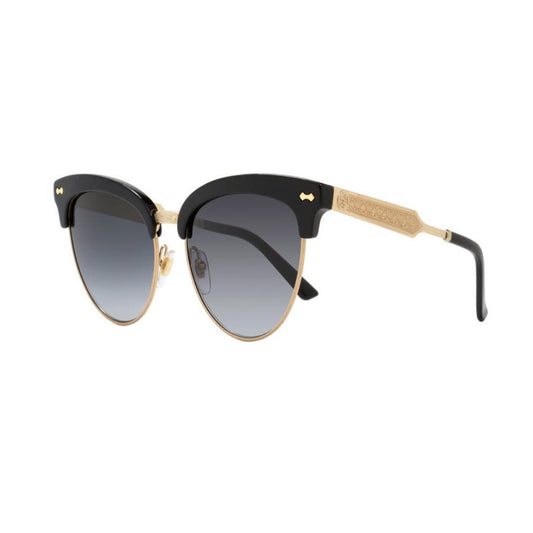 GUCCI Black & Gold Sunglasses w/ Dust Bag & Velvet Case