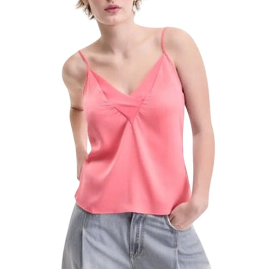Hugo Boss Women's Iecely Sleeveless Top in Medium Pink