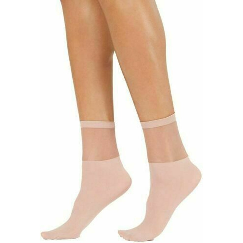 INC International Concepts Dusty Pink Ankle Socks w/ Mesh Cutouts, 2 Pack