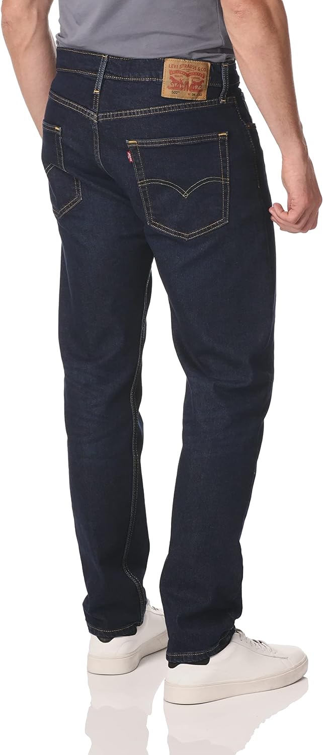 Levis 502 Regular Tapered Fit Jeans Goldenrod, Size 36x34