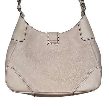 Michael Kors Pale Pink “Lillian” Medium Shoulder Bag, Pebbled Leather, NWT