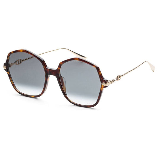 Dior “Link 2” Tortoiseshell Brown & Black Sunglasses w/ Gold Details, NIB!!
