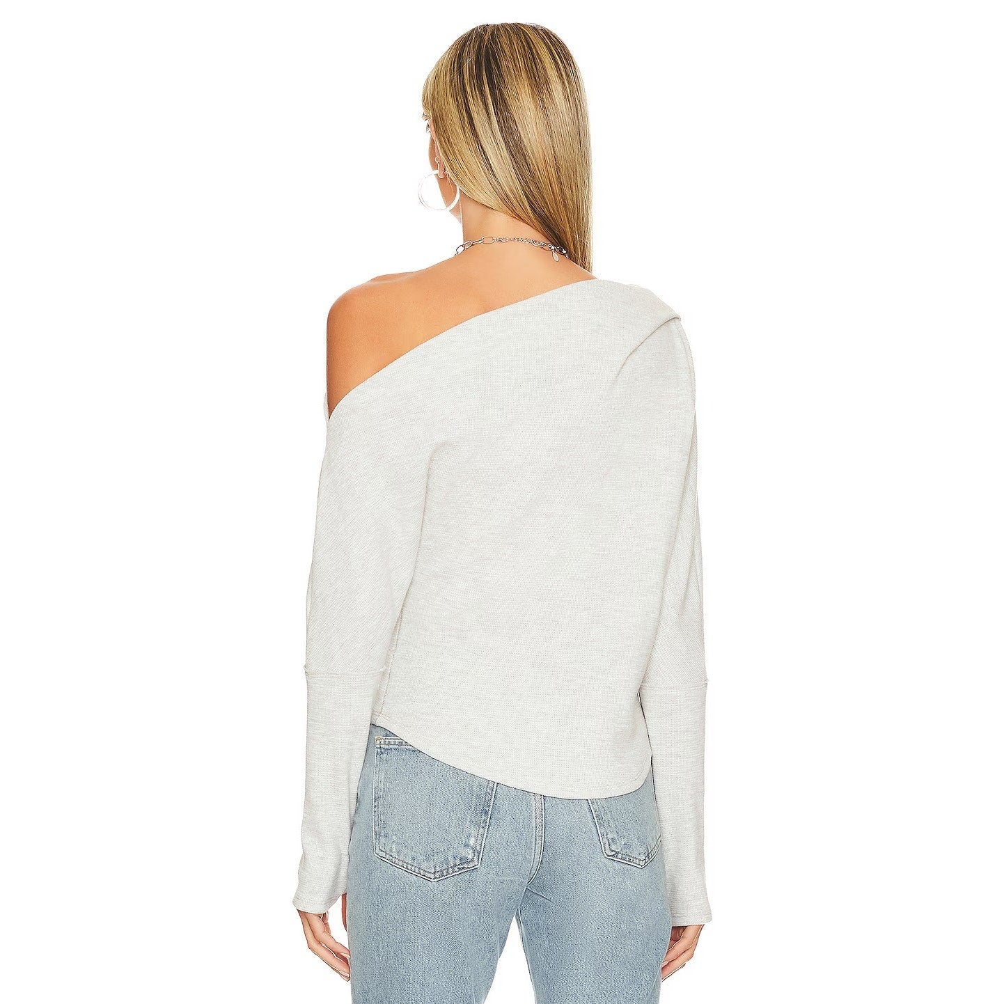 Free People Ladies Fuji Thermal Top in Heather Grey