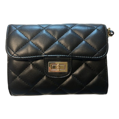 Urban Expressions Ladies Back Quilted "Wendy" Wallet w/ Gold Hardware, NWT