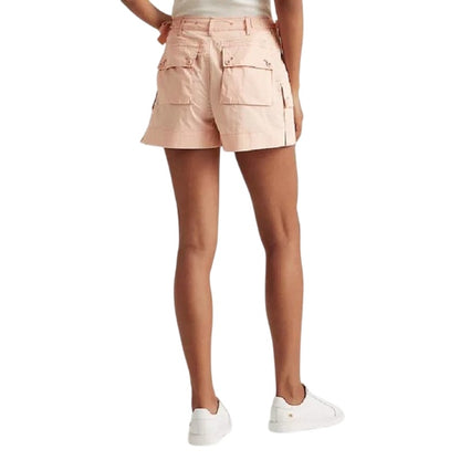 Lauren Ralph Lauren Ladies Twill Cargo Shorts Pale Pink