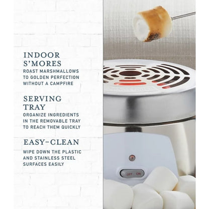 Studio Mercantile Electric Tabletop S'mores Maker for Indoors