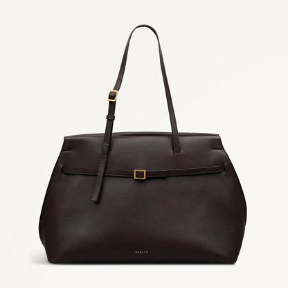 Radley London The Christina Large Ziptop Shoulder Bag In Dark Oak