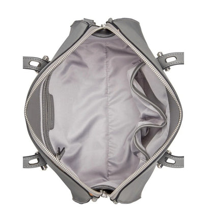 INC International Concepts INC Haili Dome Satchel Gray