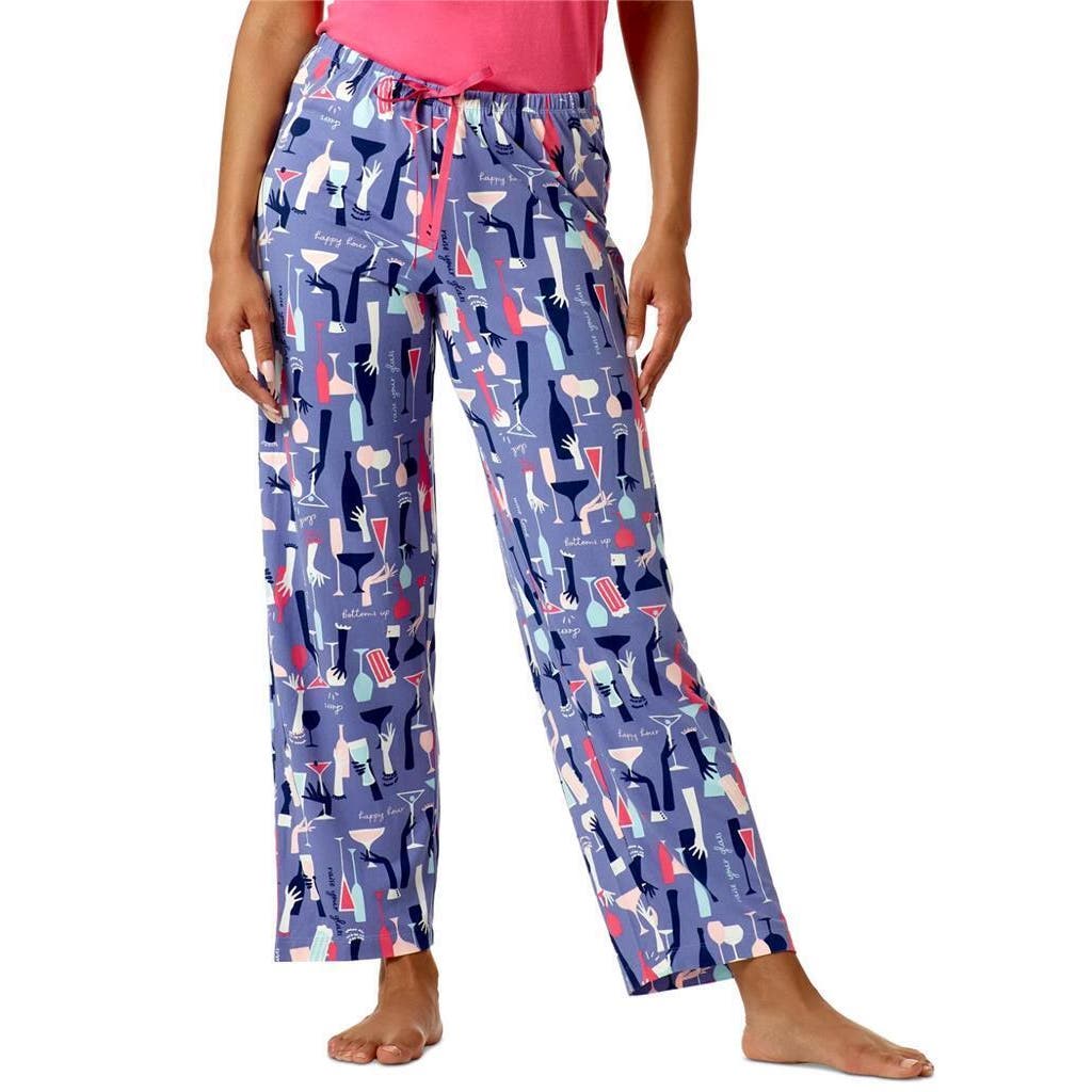 Hue Raise Your Glass Modern Classic Sleep Pant Lavender Violet