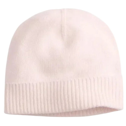 Charter Club 100% Cashmere Cuffed Beanie in Delicacy Pink