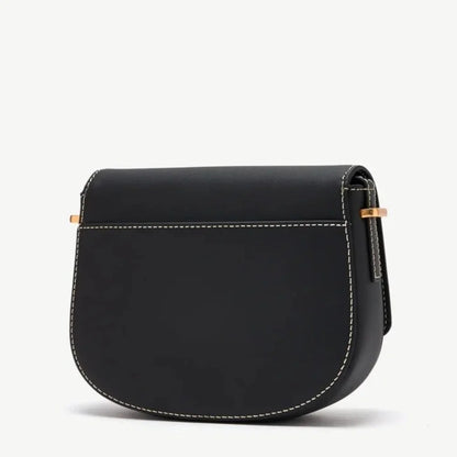 Sam Edelman Bay Small Dye Cut Saddle Bag In Black