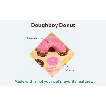 P.L.A.Y. Pet Lifestyle and You, Pup Cup Café - Doughboy Donut Pet Toy