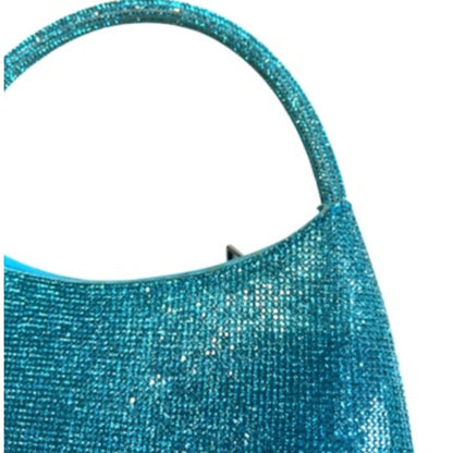 AQUA Quinta Small Evening Bag Barbie Edition In Turquoise