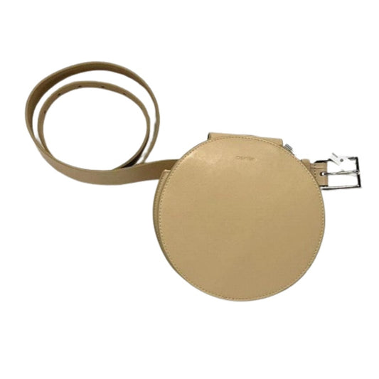 CALVIN KLEIN Women's Round Belt Bag With Removable Pouch In Natural