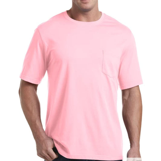 CLUB ROOM, Men's Bright Pink Sky Performance Tee Shirt