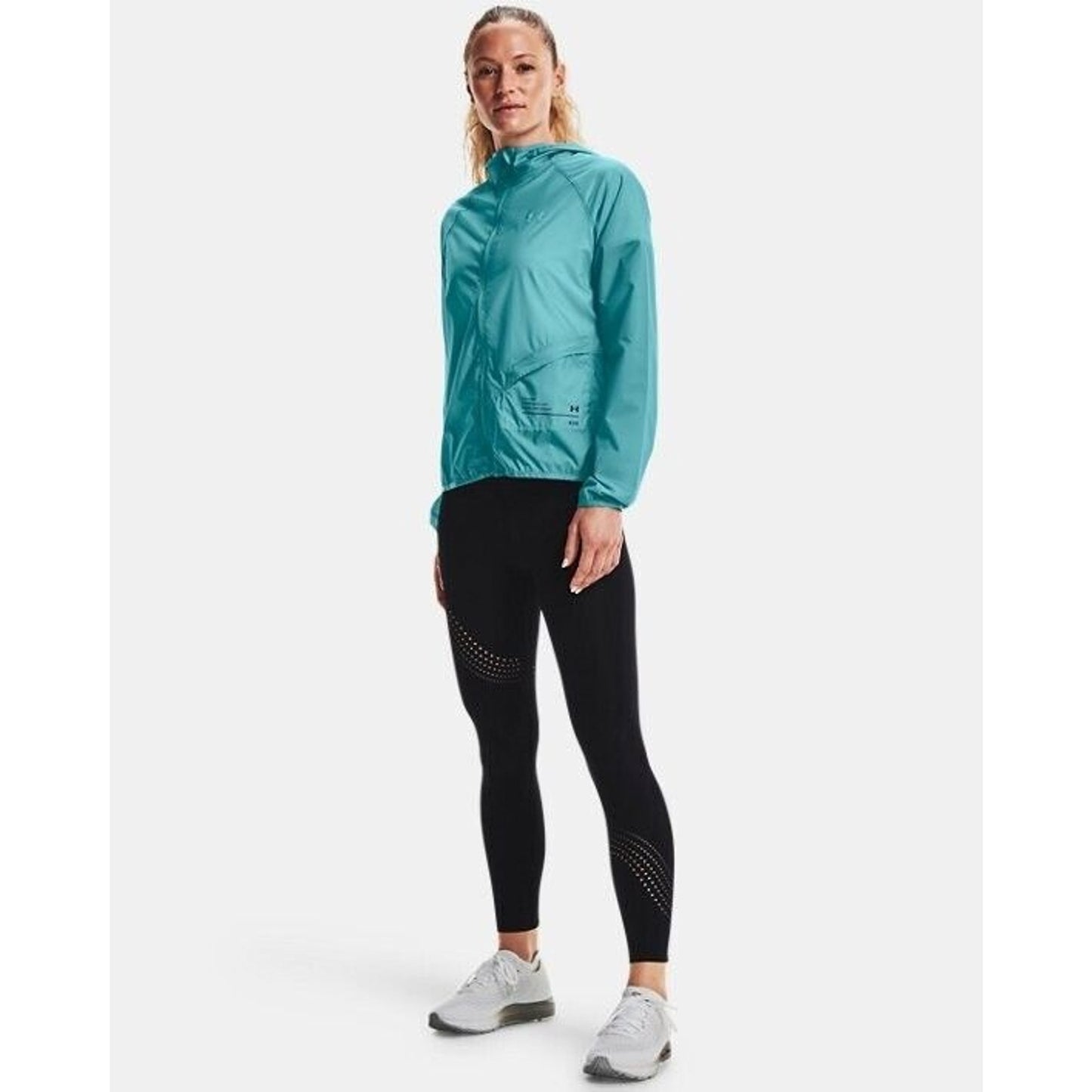 Under Armour Women's Qualifier Storm Packable Jacket Cosmos Large, NWT. $100