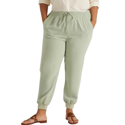 Lauren Ralph Lauren Women's Ranch Sage Crepe Side Stripe Sweatpants, Size 10