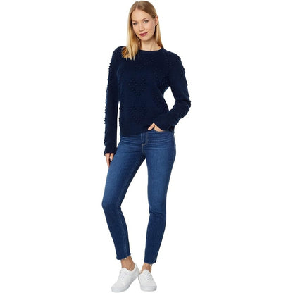 Paige Women's Bombshell Ankle Raw Hem Jeans in Chapel Wash, Size 26