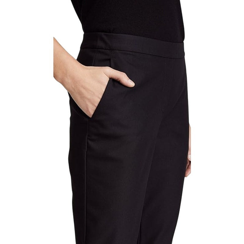 Theory Ladies Thaniel Approach Cropped Slim Pants Black, Size 0