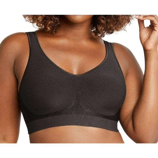 Bali Women's Cool Comfort Fabric Black T-Shirt Bra