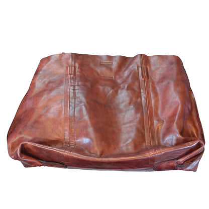 OLD TREND Women's Genuine Leather "Forest Island" Carryall Bag in Rusty Red