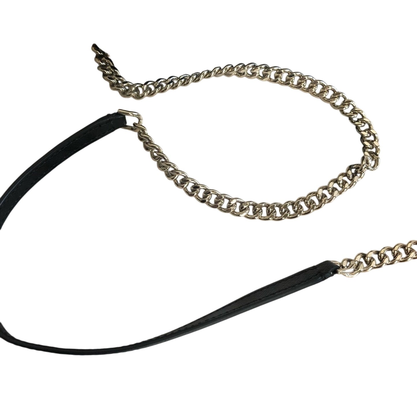 Kate Spade Black Leather “Spencer” Crossbody Wallet w/ Chain Strap