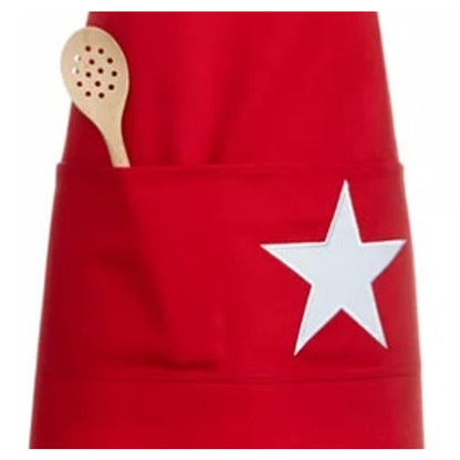 Macy's Classic Red Star Apron, Created for Macy's