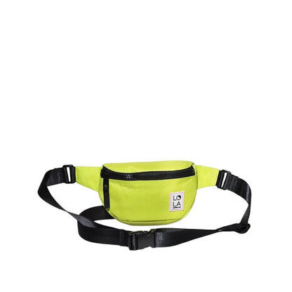 LOLA California Women's Sprite Moonbeam Small Bum Bag In Flourescent Yellow