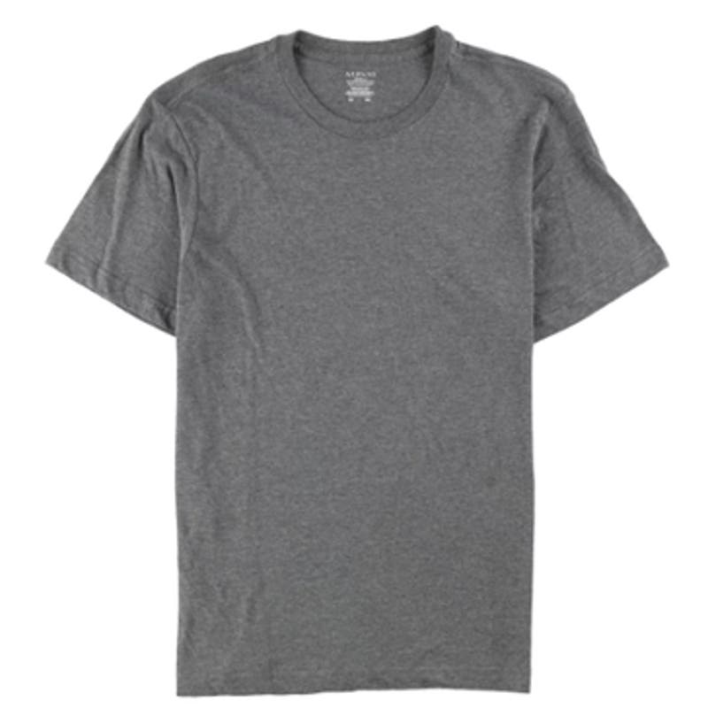 ALFANI, Men's Solid Charcoal Heather Gray Tee Shirt