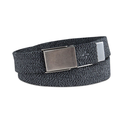 Sun + Stone Men's Stretch Webbing Belt Black