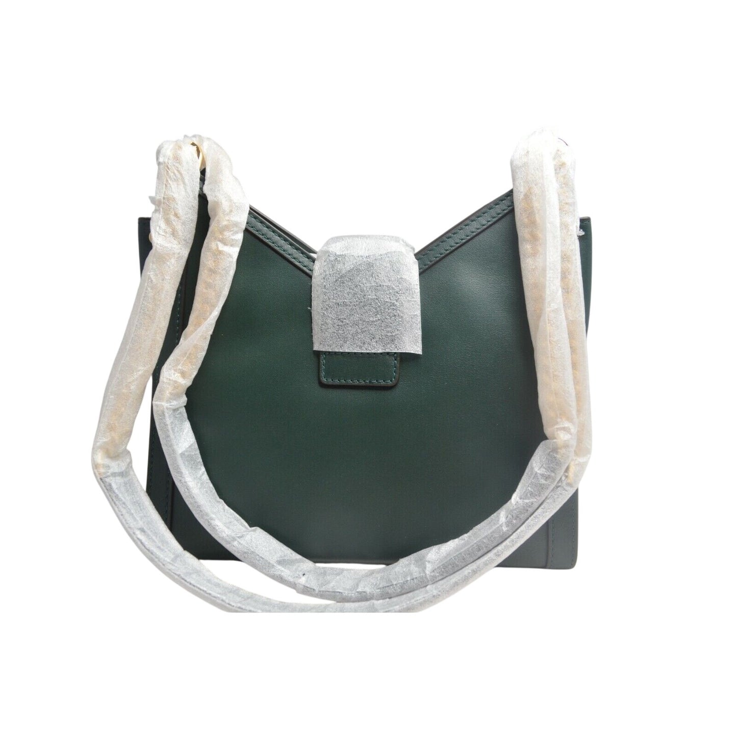 Michael Kors Whitney Chain Shoulder Tote Racing Green Gold Latch NWT! $298