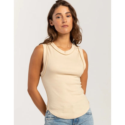 Free People Ladies Kate Tee In Sand