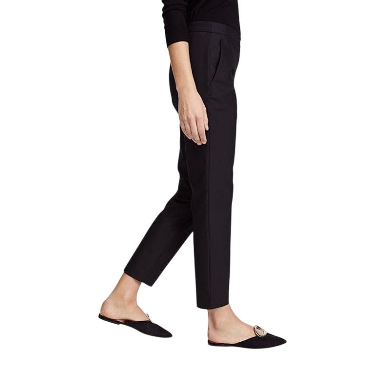 Theory Ladies Thaniel Approach Cropped Slim Pants Black, Size 0