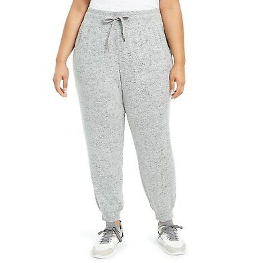 Ideology Heather Gray Jogger Sweatpants, Drawstring, Size Extra Large, NWT!