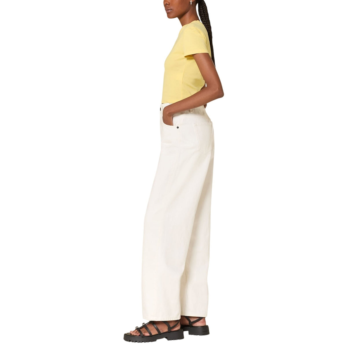 HUGO by Hugo Boss Women's Gisanna 2 Jeans in Natural White