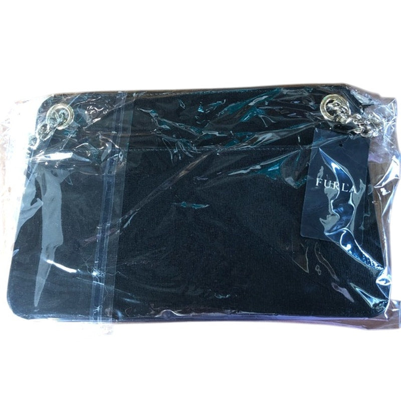 Furla Black Leather Crossbody Bag w/ Gold Hardware, NWT $398